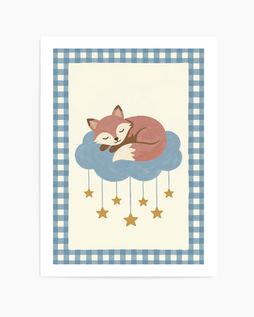 Foxy Stars | Art Print