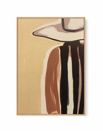 Frankie | Framed Canvas Art Print from Olive et Oriel where you can shop wallpaper and artworks online