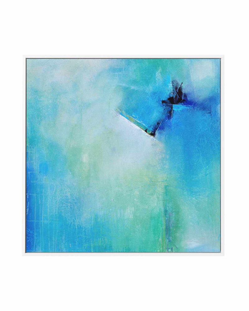 Free Flow by Karen Hale | Framed Canvas Art Print