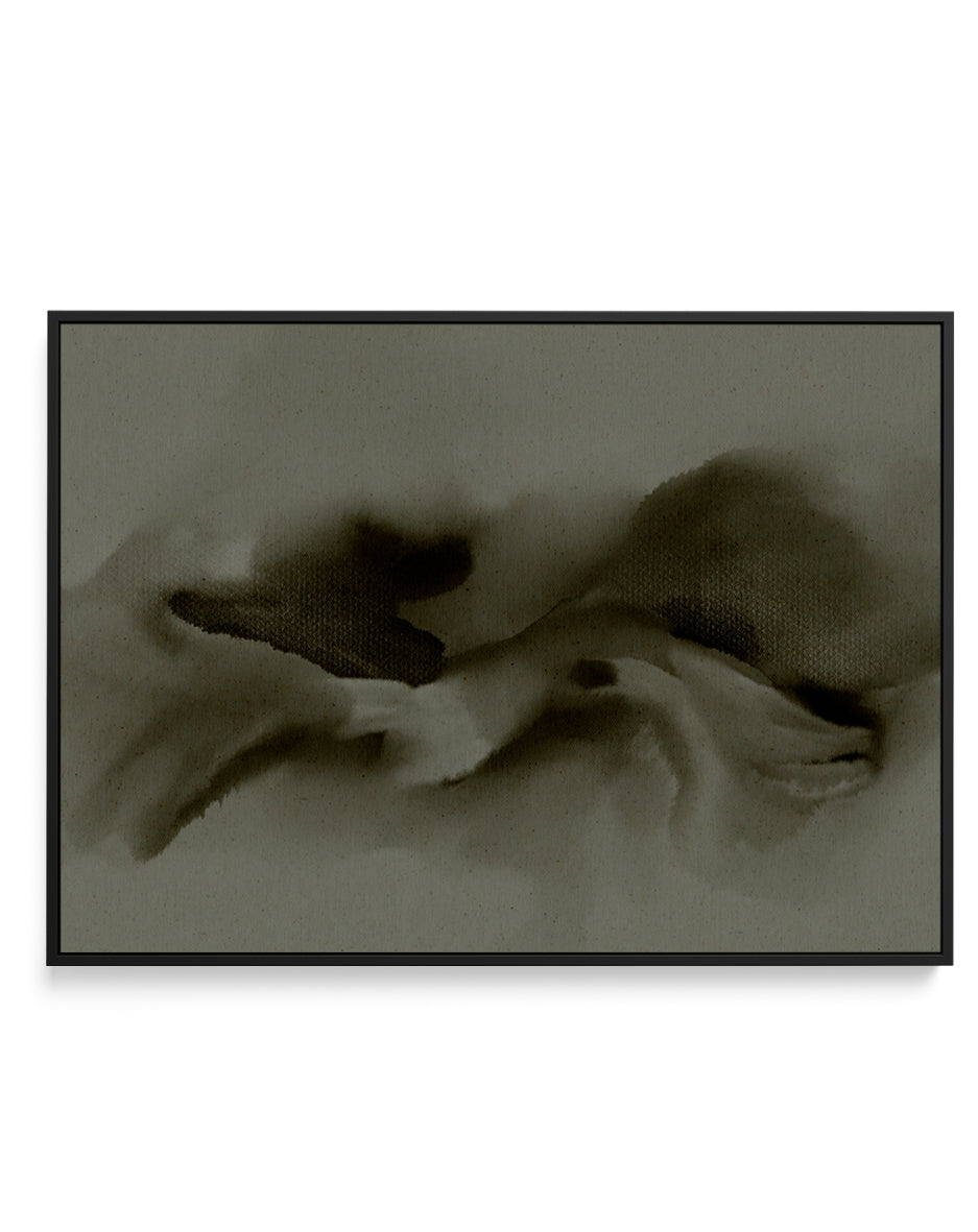 Free Form 10 by Shatha Al Dafai | Framed Canvas Art Print