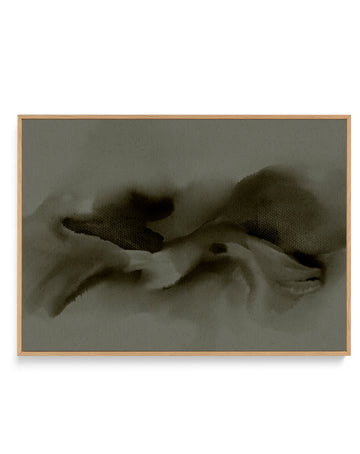 Free Form 10 by Shatha Al Dafai | Framed Canvas Art Print