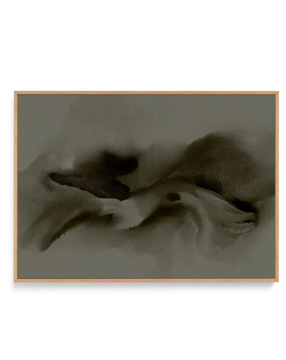 Free Form 10 by Shatha Al Dafai | Framed Canvas Art Print