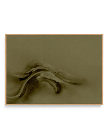Free Form 11 by Shatha Al Dafai | Framed Canvas Art Print