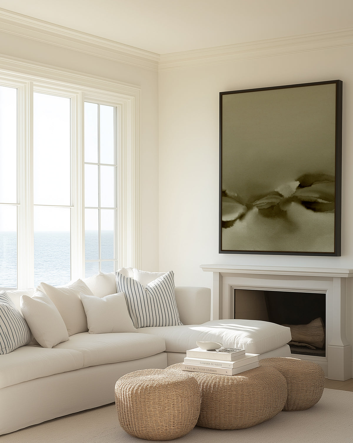 Free Form 13 by Shatha Al Dafai | Framed Canvas Art Print
