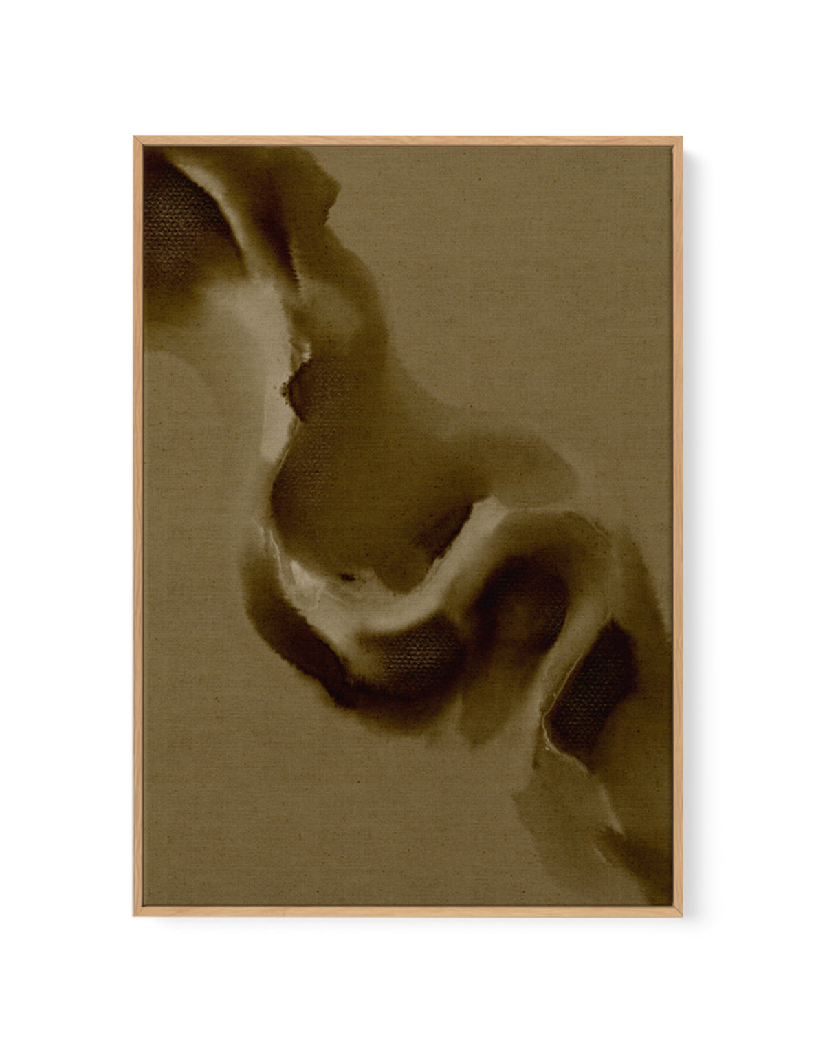 Free Form 14 by Shatha Al Dafai | Framed Canvas Art Print