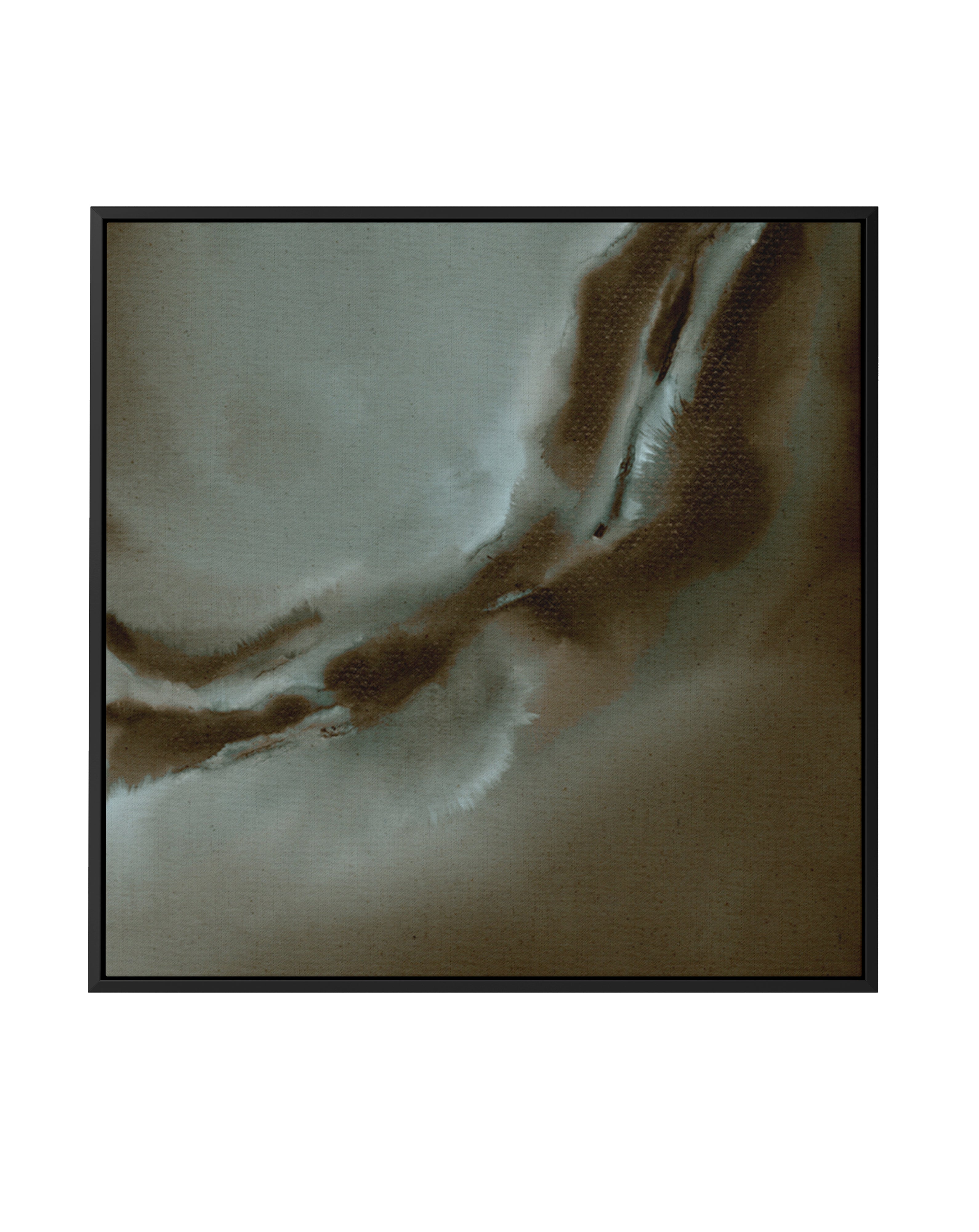Free Form 18 by Shatha Al Dafai | Framed Canvas Art Print