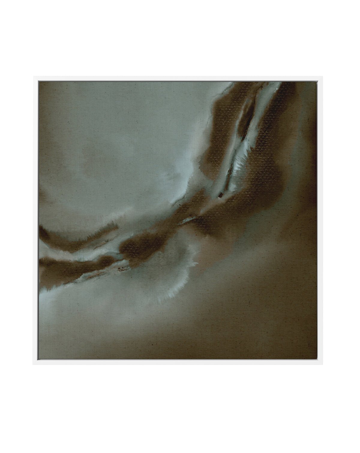 Free Form 18 by Shatha Al Dafai | Framed Canvas Art Print