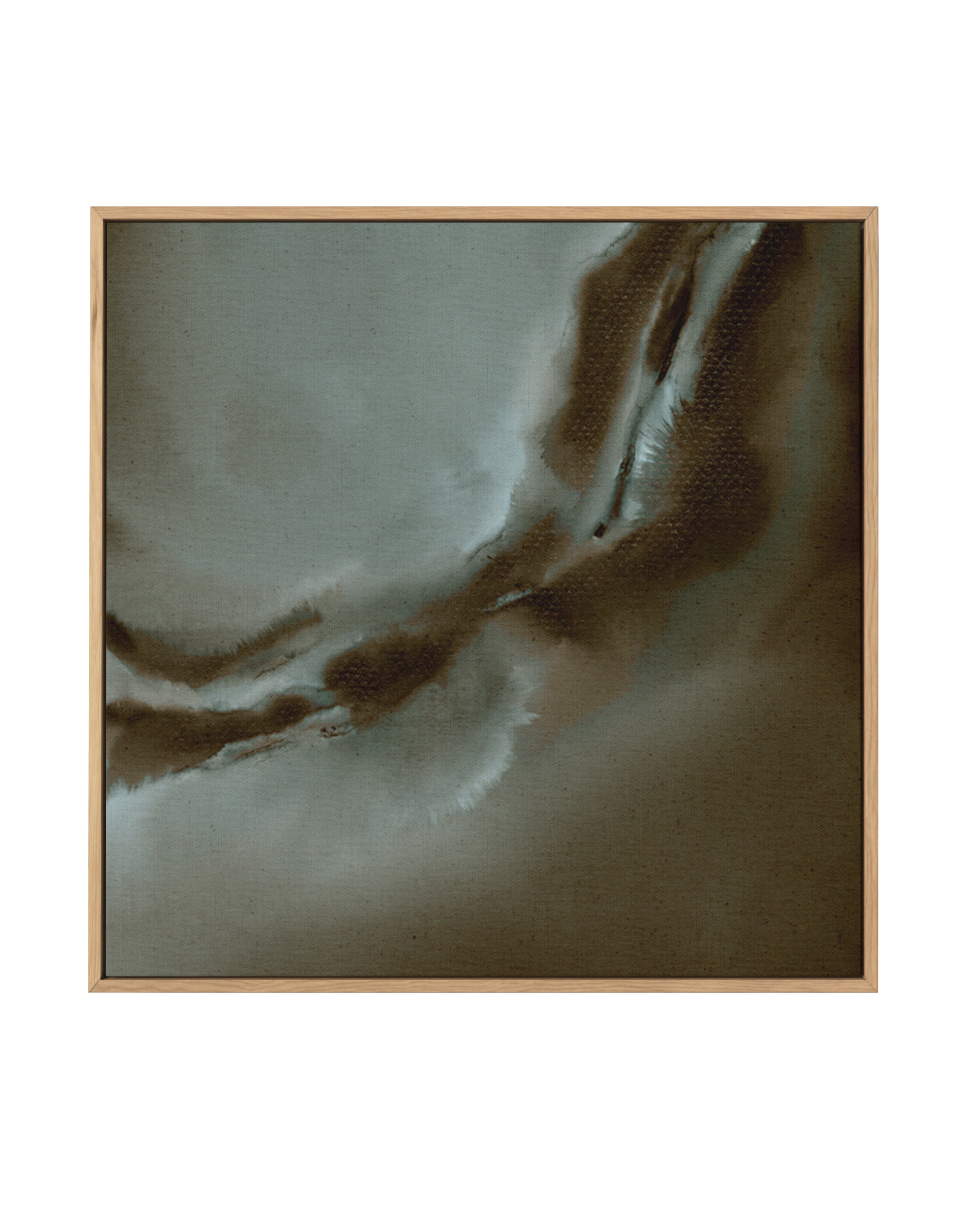 Free Form 18 by Shatha Al Dafai | Framed Canvas Art Print