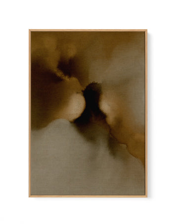 Free Form 3 by Shatha Al Dafai | Framed Canvas Art Print