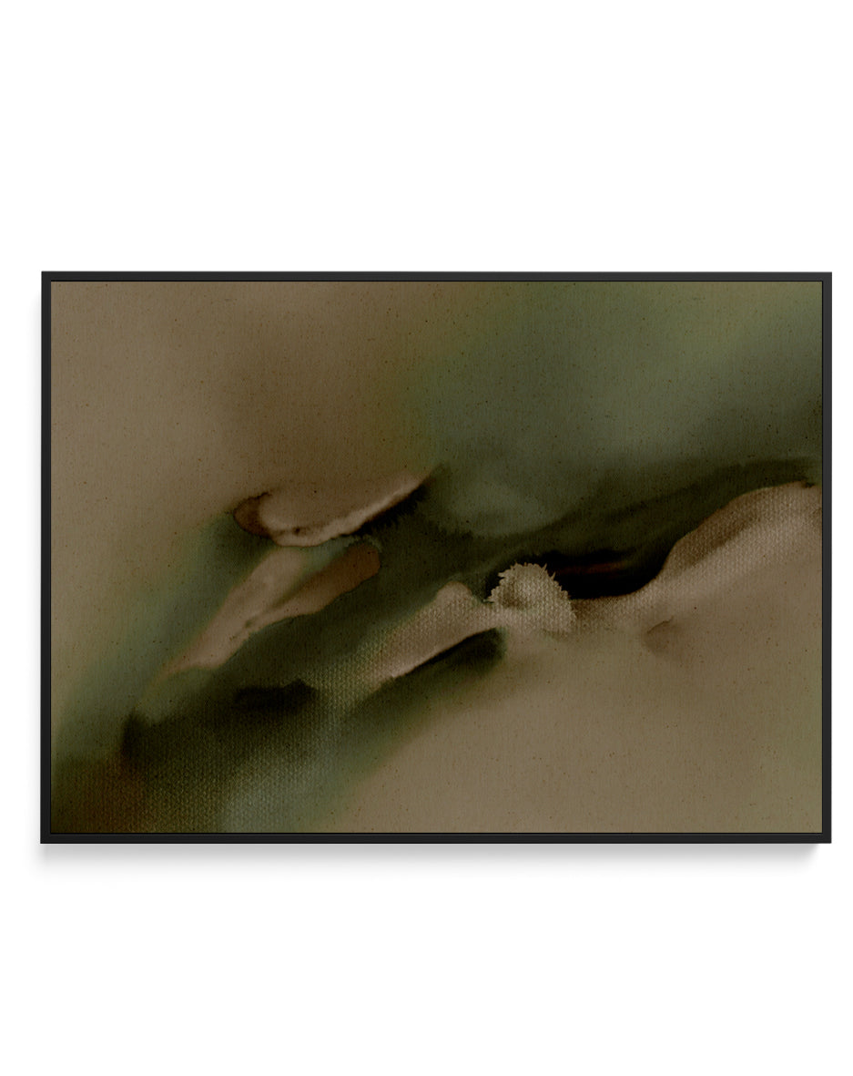 Free Form 5 by Shatha Al Dafai | Framed Canvas Art Print