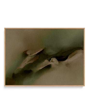 Free Form 5 by Shatha Al Dafai | Framed Canvas Art Print
