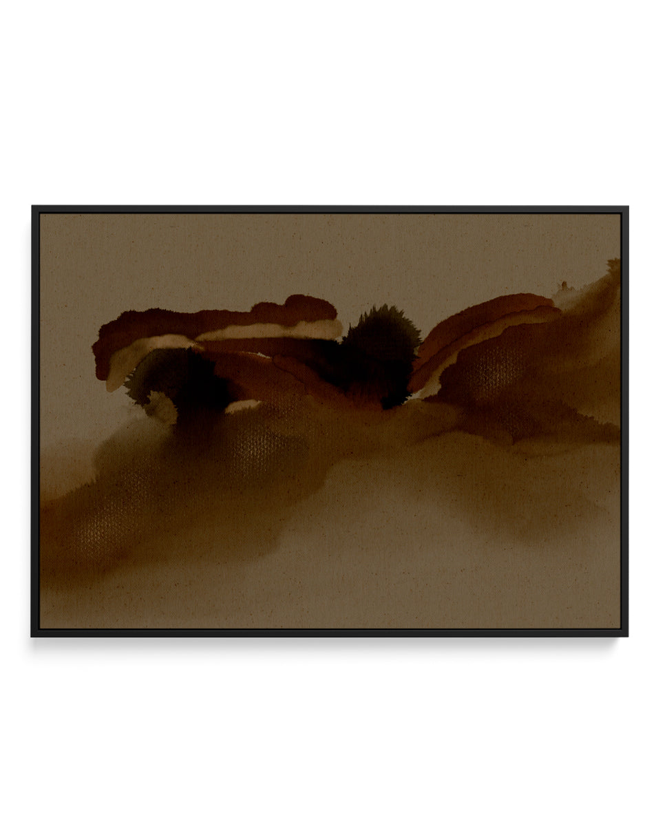 Free Form 6 by Shatha Al Dafai | Framed Canvas Art Print