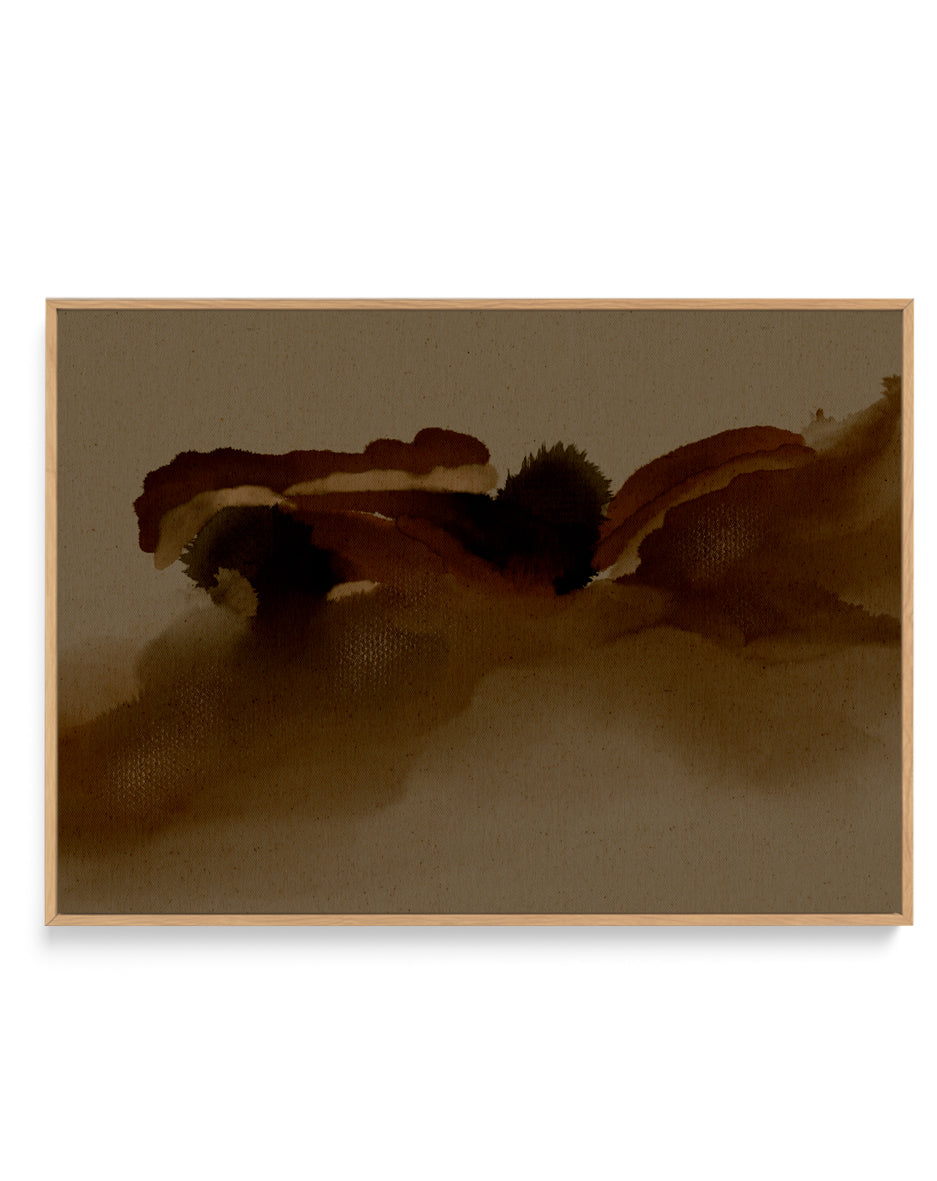 Free Form 6 by Shatha Al Dafai | Framed Canvas Art Print