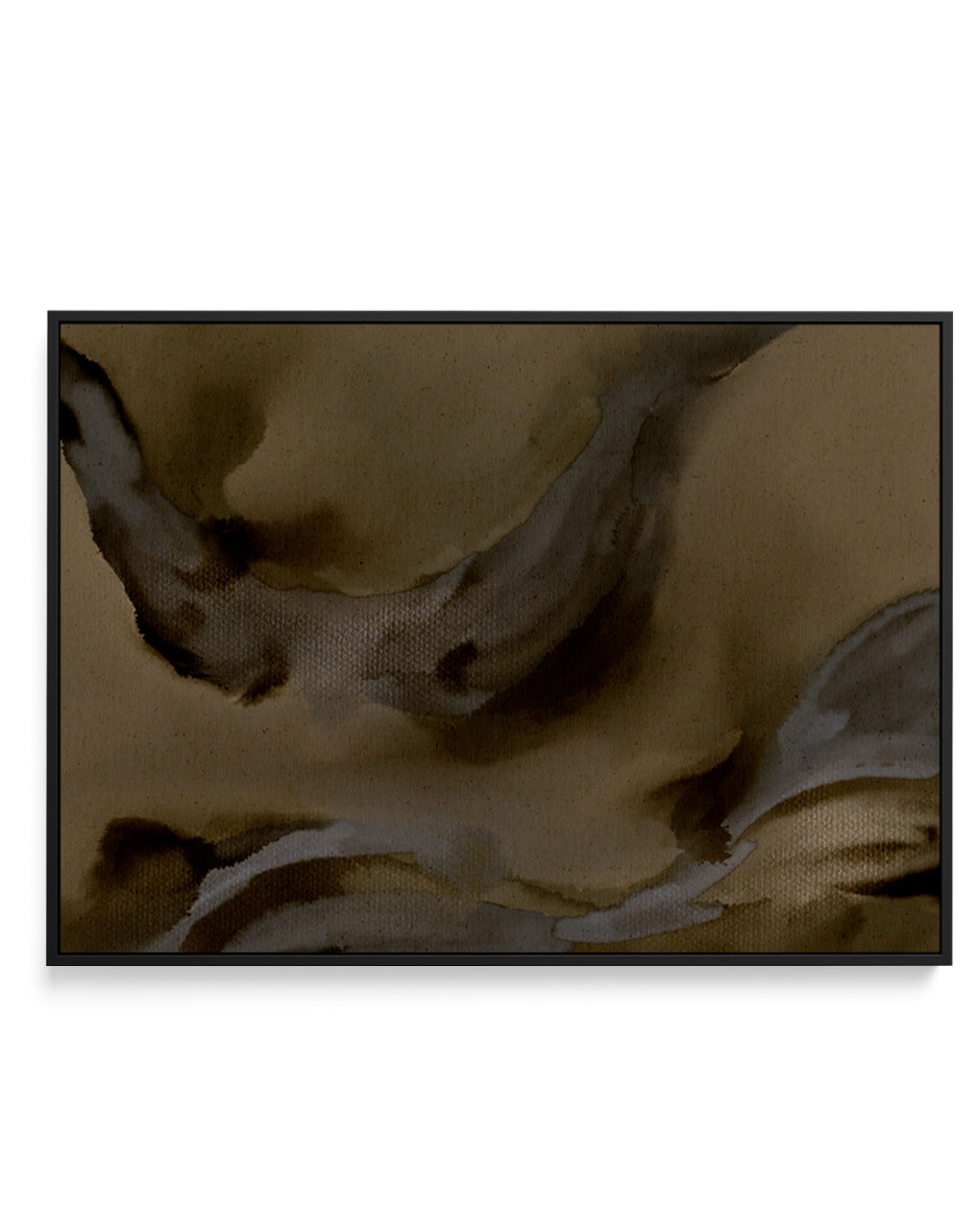Free Form 7 by Shatha Al Dafai | Framed Canvas Art Print