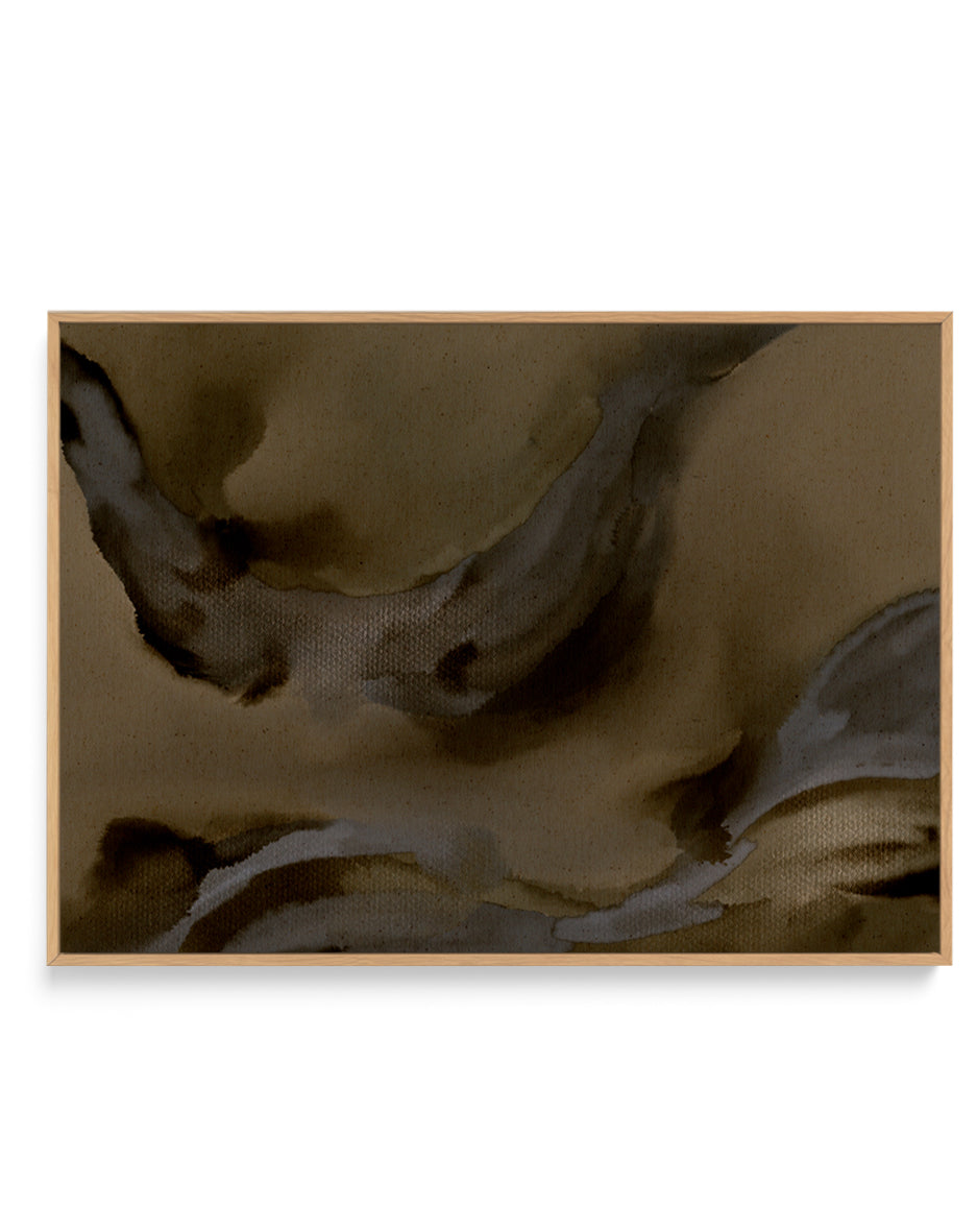 Free Form 7 by Shatha Al Dafai | Framed Canvas Art Print