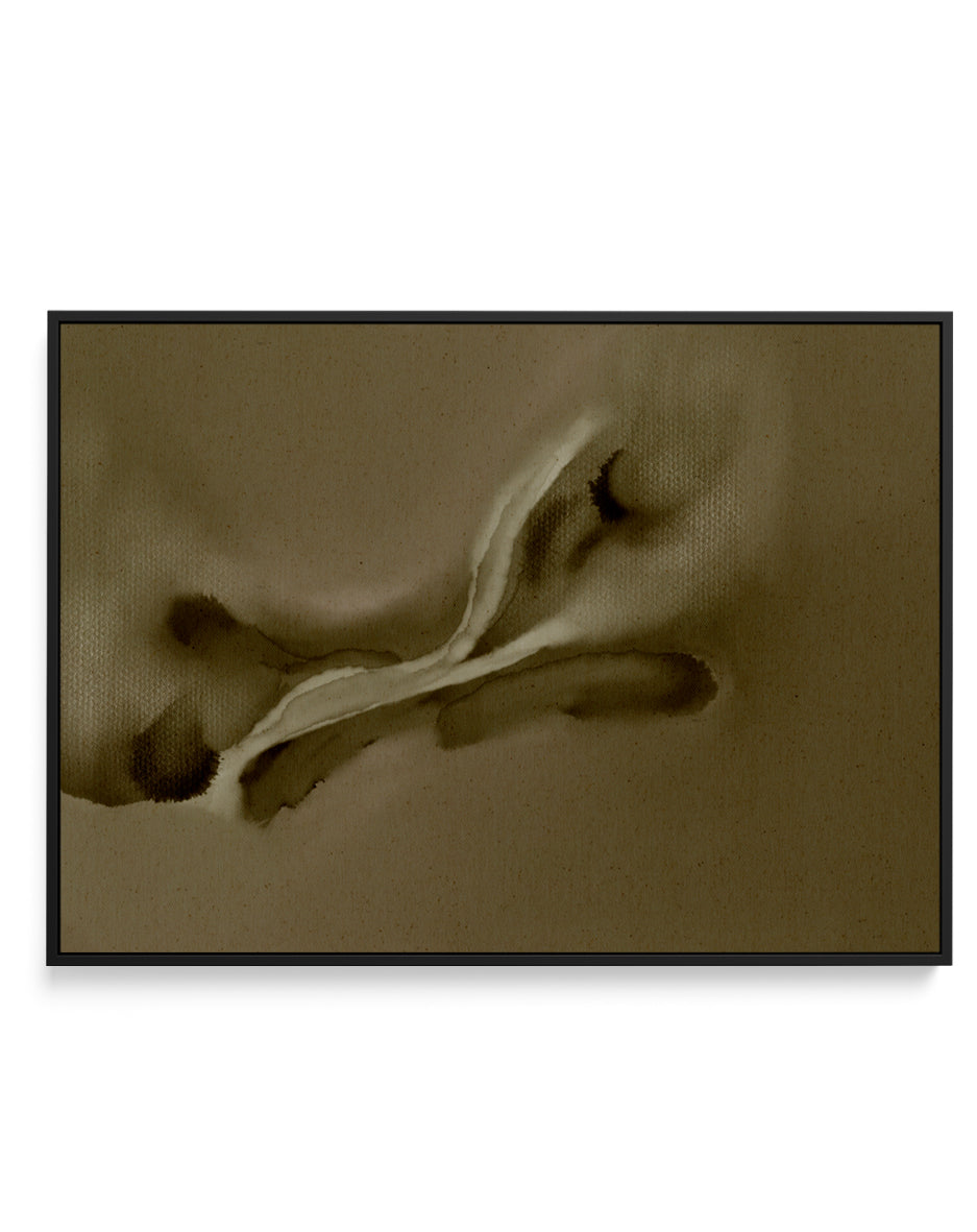 Free Form 8 by Shatha Al Dafai | Framed Canvas Art Print