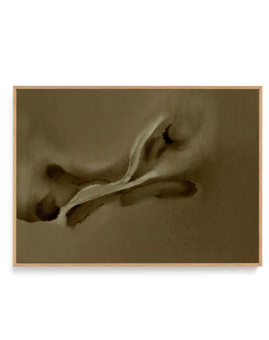 Free Form 8 by Shatha Al Dafai | Framed Canvas Art Print