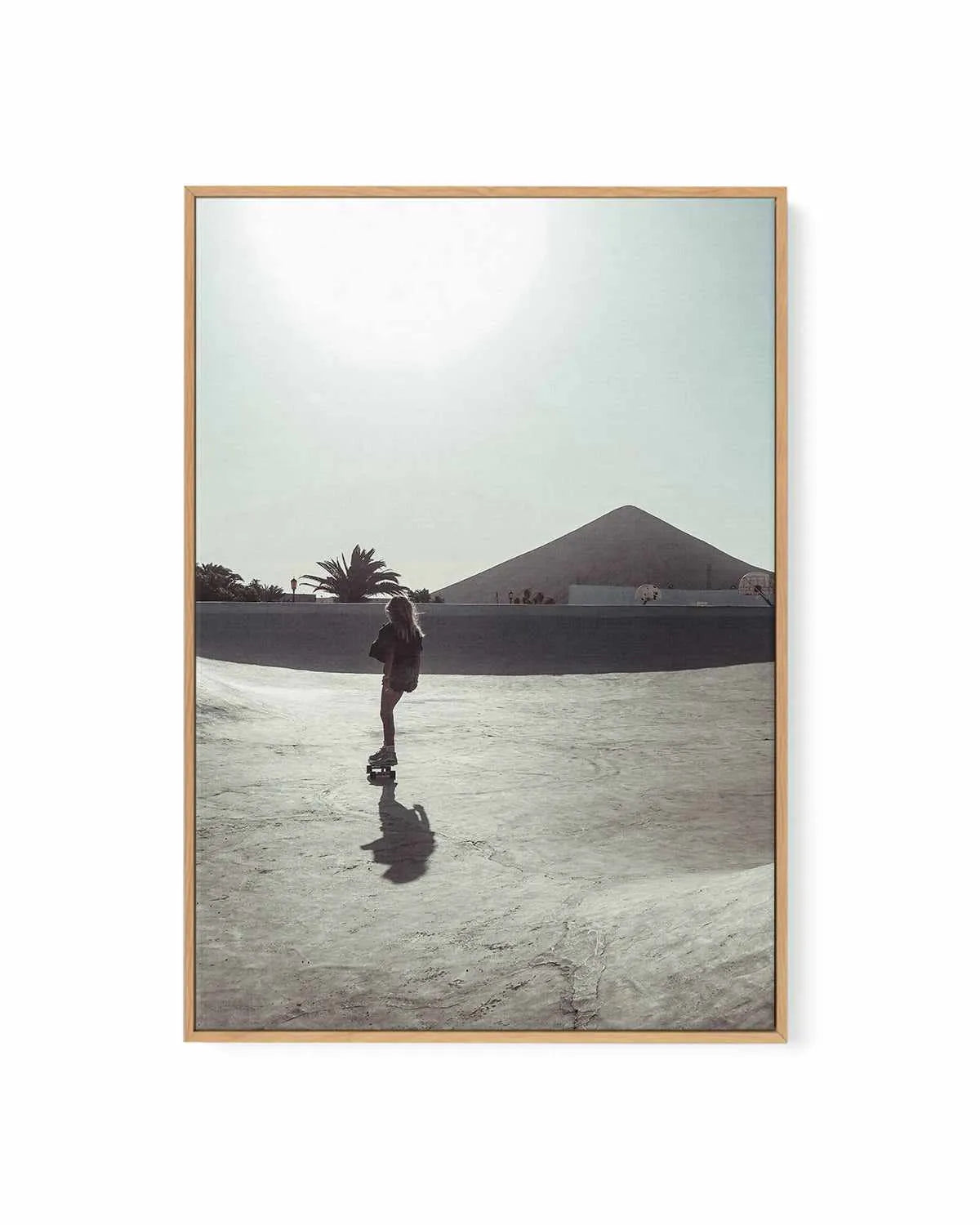 Free Ridin' by Marina Brisset | Framed Canvas Art Print from Olive et Oriel where you can shop wallpaper and artworks online