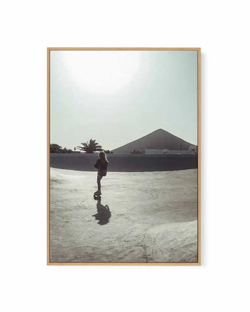Free Ridin' by Marina Brisset | Framed Canvas Art Print from Olive et Oriel where you can shop wallpaper and artworks online