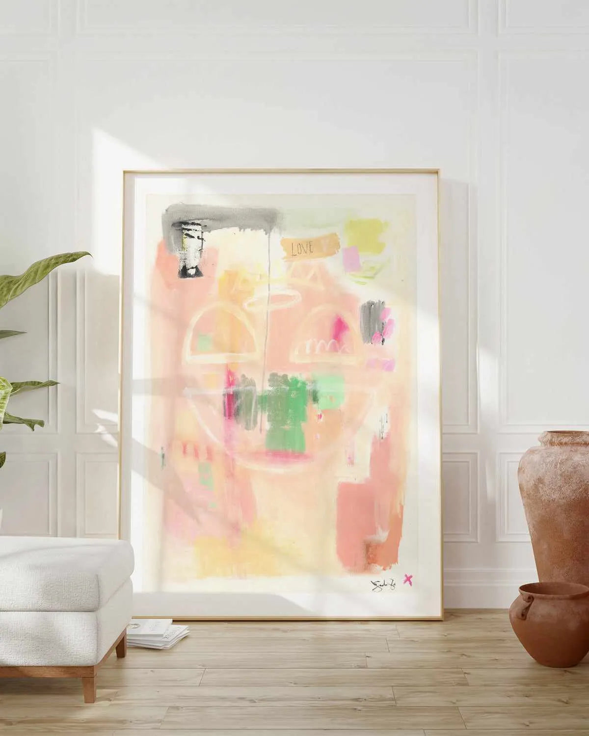 Free Spirit by Jackie Green | Art Print from Olive et Oriel where you can shop wallpaper and artworks online