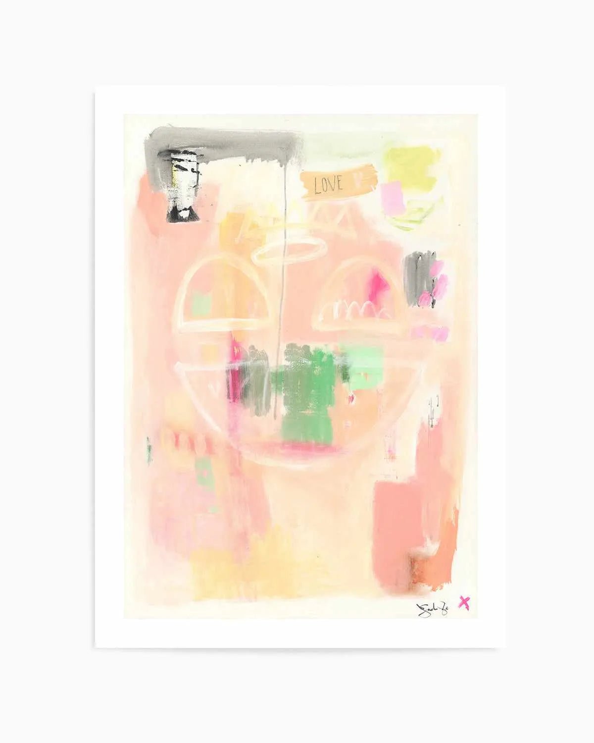 Free Spirit by Jackie Green | Art Print from Olive et Oriel where you can shop wallpaper and artworks online