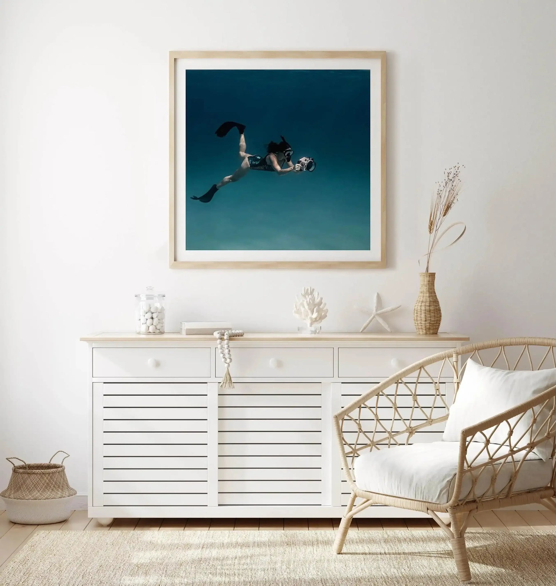 Free Divin' | Colour SQ Art Print-PRINT-Olive et Oriel-Olive et Oriel-Buy-Australian-Art-Prints-Online-with-Olive-et-Oriel-Your-Artwork-Specialists-Austrailia-Decorate-With-Coastal-Photo-Wall-Art-Prints-From-Our-Beach-House-Artwork-Collection-Fine-Poster-and-Framed-Artwork