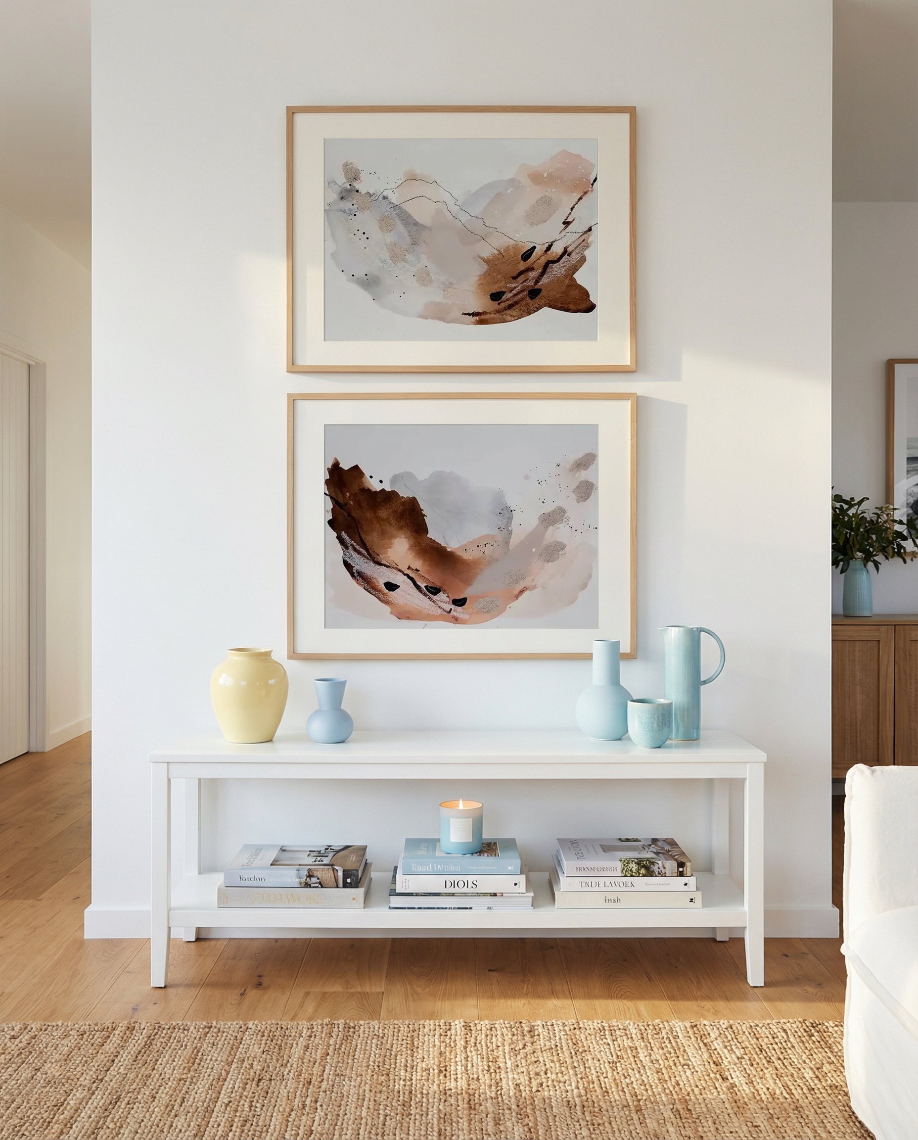 Free & You and I by Katharina Daneke Art Print Set of 2 | Matching Wall Art