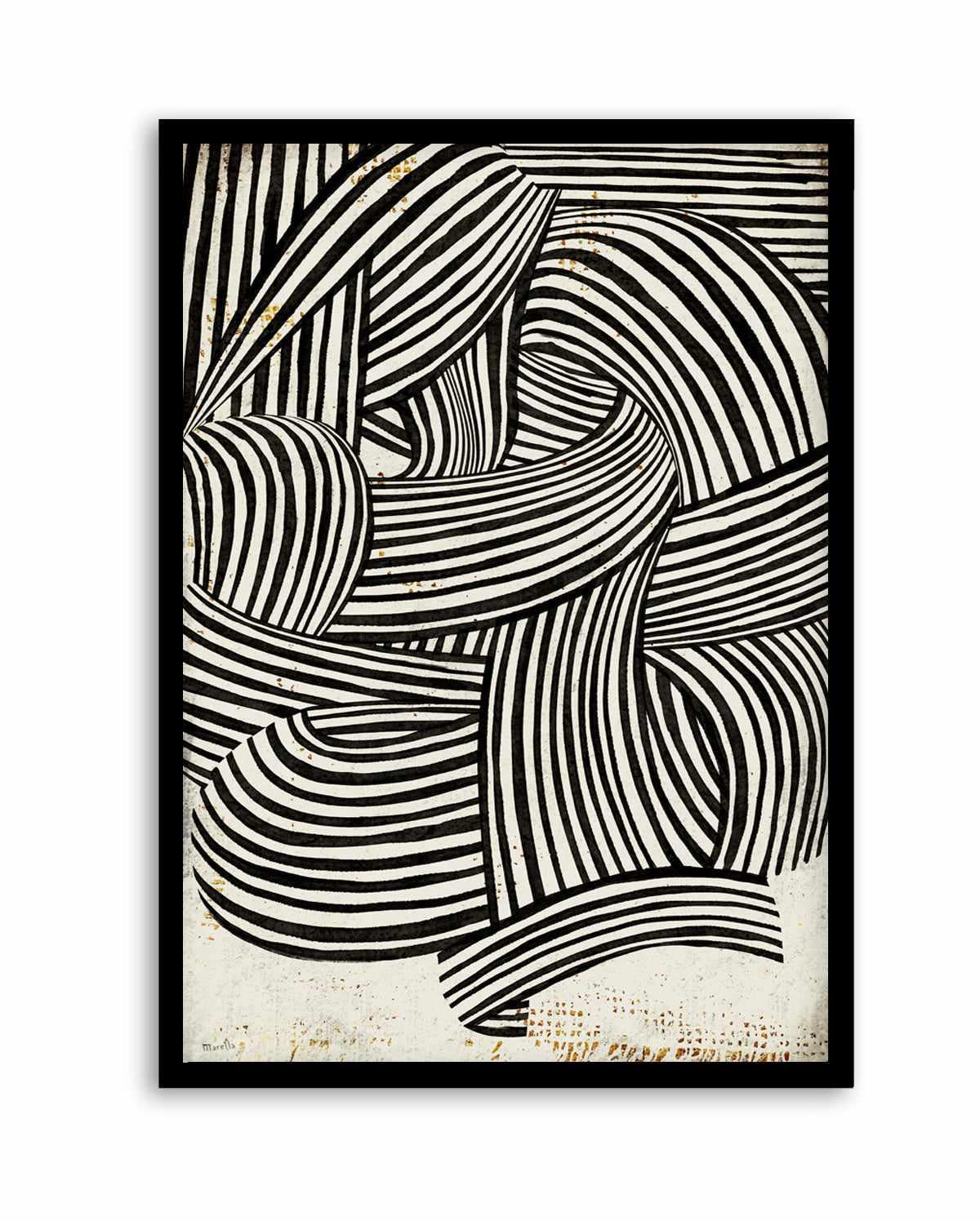 Freeflowing by Marco Marella | Art Print from Olive et Oriel where you can shop wallpaper and artworks online