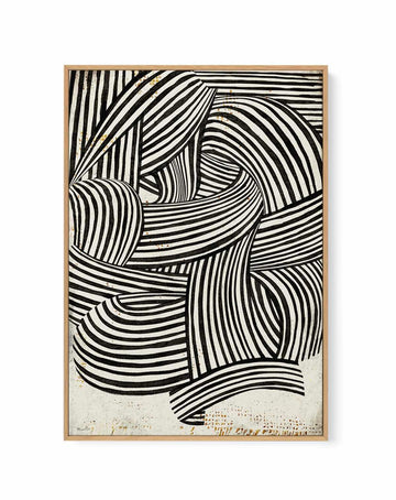 Freeflowing by Marco Marella | Framed Canvas Art Print from Olive et Oriel where you can shop wallpaper and artworks online