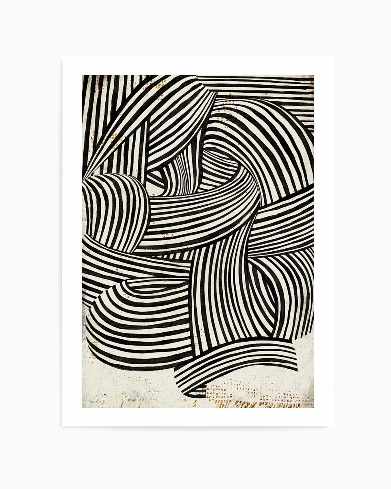 Freeflowing by Marco Marella | Art Print from Olive et Oriel where you can shop wallpaper and artworks online