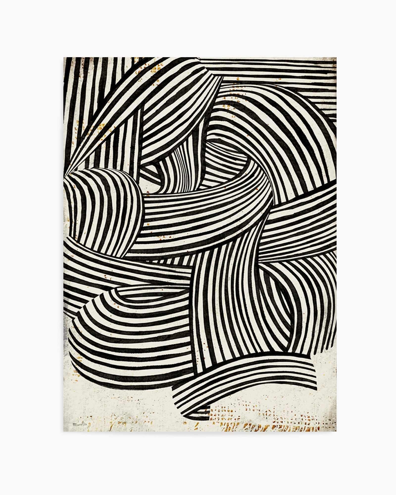 Freeflowing by Marco Marella | Art Print from Olive et Oriel where you can shop wallpaper and artworks online