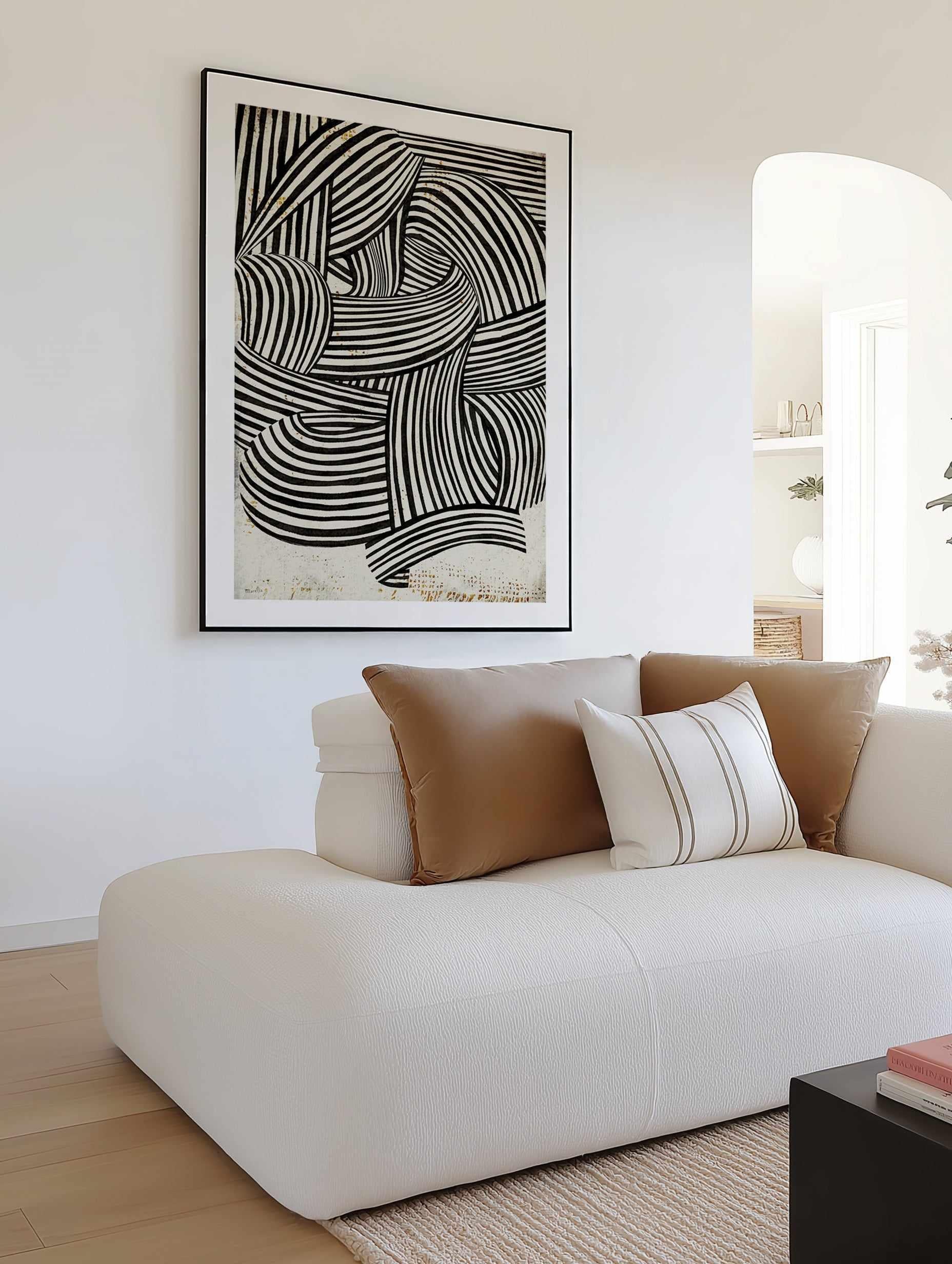 Freeflowing by Marco Marella | Art Print from Olive et Oriel where you can shop wallpaper and artworks online