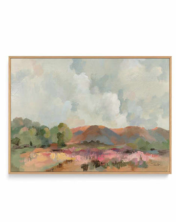 French Countryside | Framed Canvas Art Print from Olive et Oriel where you can shop wallpaper and artworks online