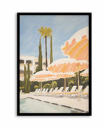 French Riviera Umbrellas I | Art Print