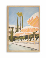 French Riviera Umbrellas I | Art Print