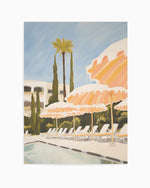 French Riviera Umbrellas I | Art Print