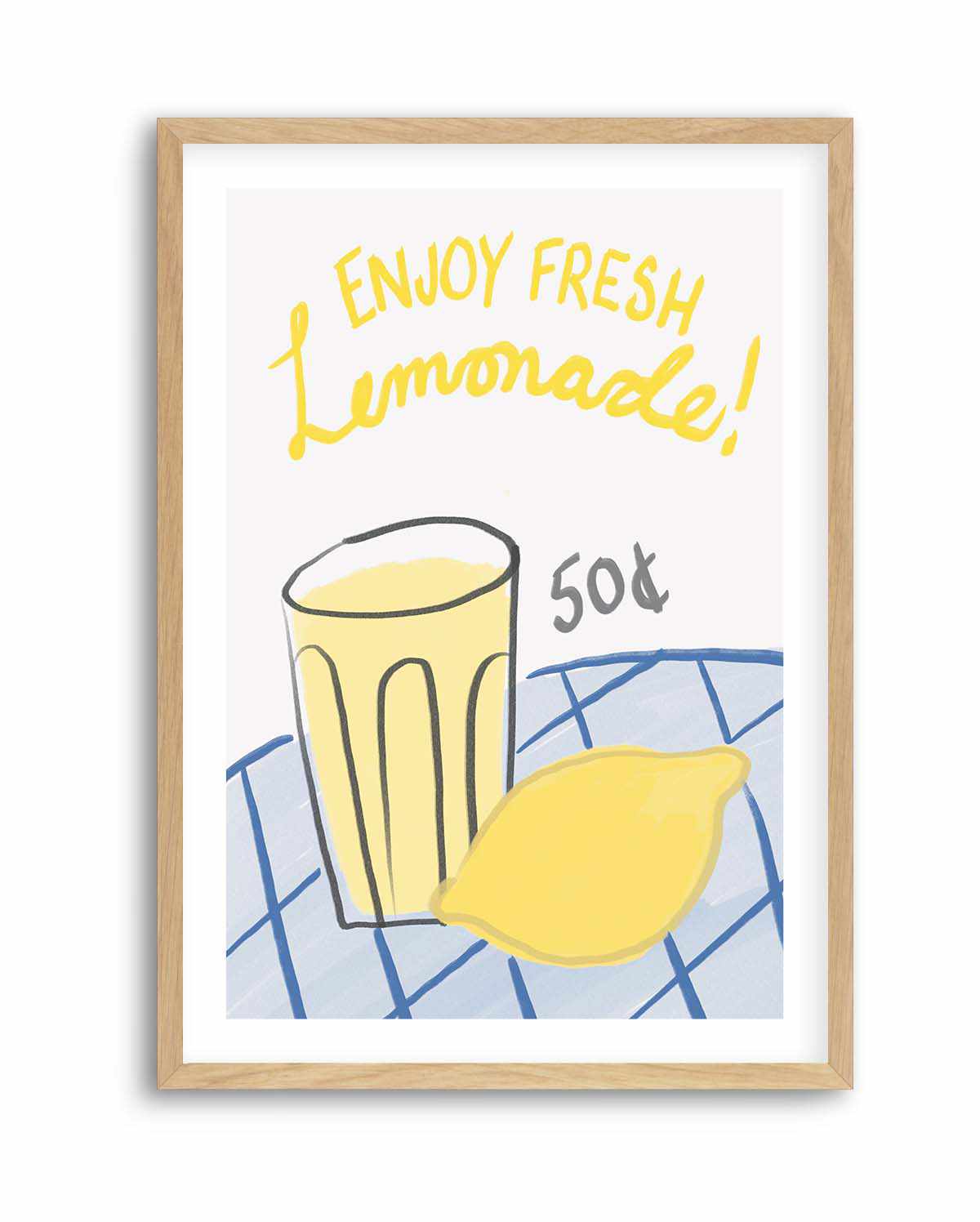 Fresh Lemonade by Athene Fritsch | Art Print from Olive et Oriel where you can shop wallpaper and artworks online