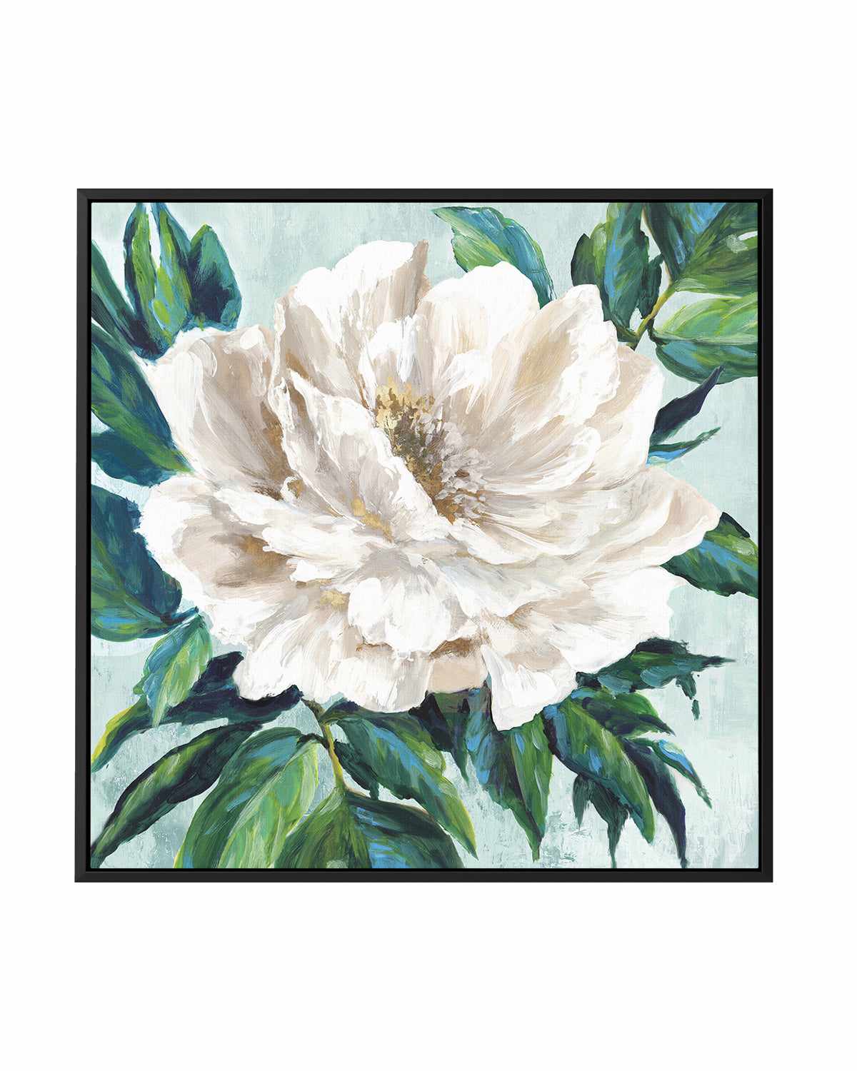 Freshly Bloomed I | Framed Canvas Art Print