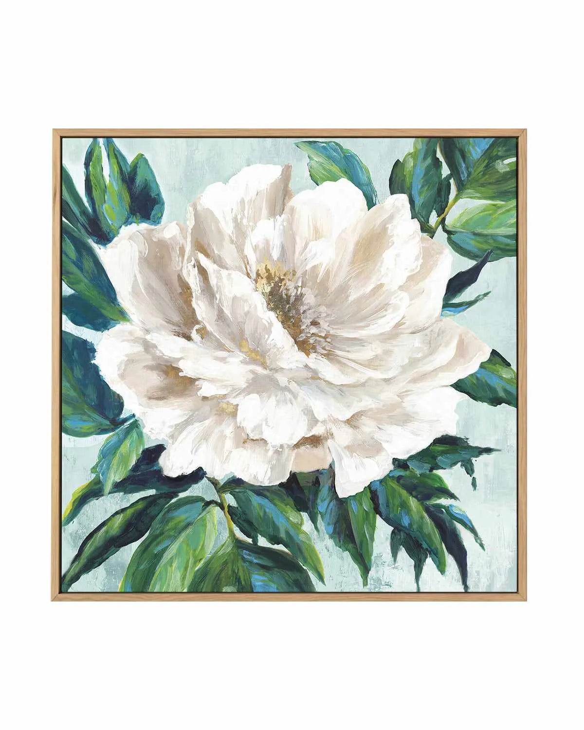 Freshly Bloomed I | Framed Canvas Art Print from Olive et Oriel where you can shop wallpaper and artworks online