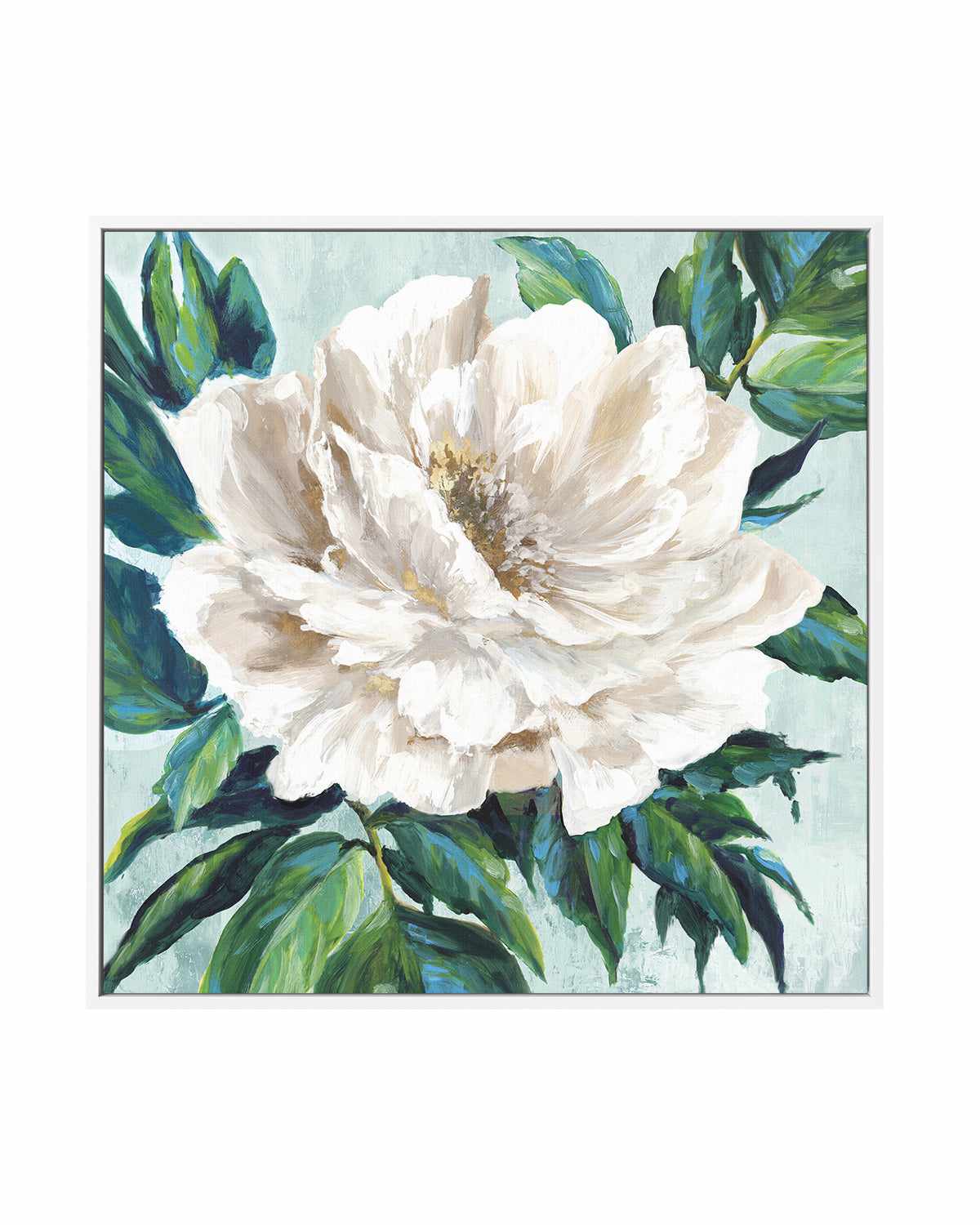 Freshly Bloomed I | Framed Canvas Art Print