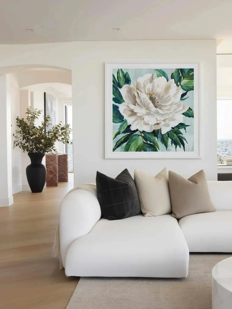 Freshly Bloomed I Art Print from Olive et Oriel where you can shop wallpaper and artworks online