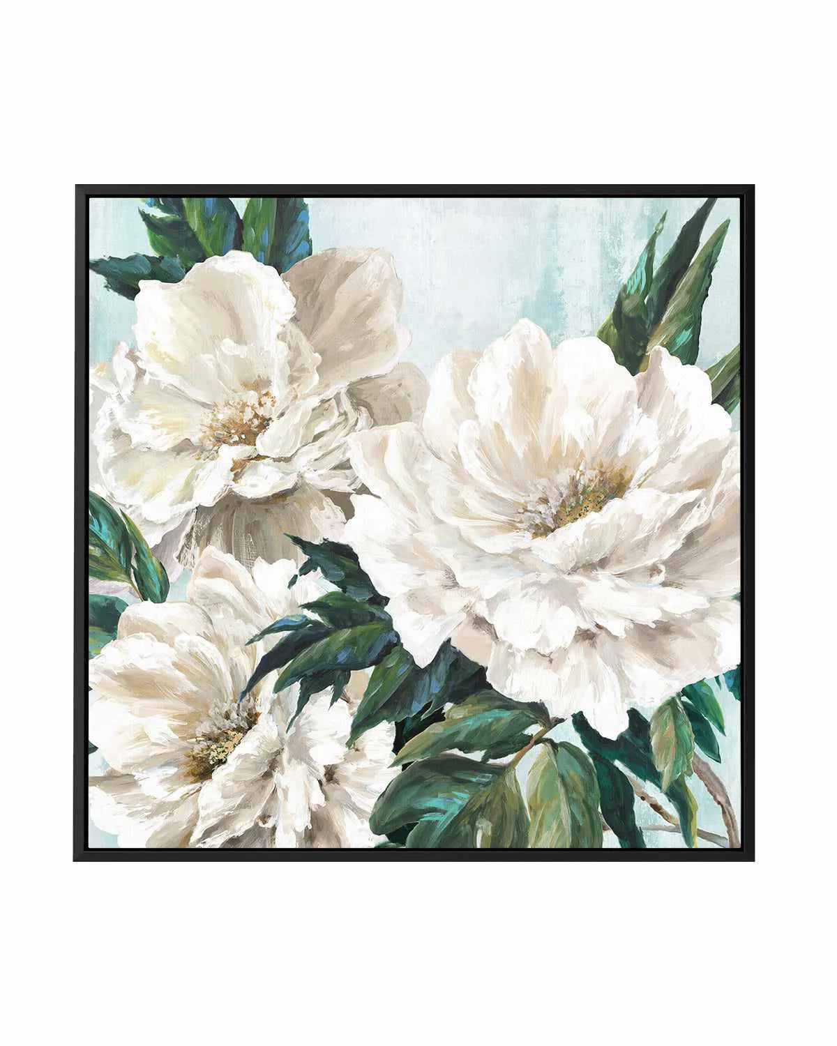 Freshly Bloomed II | Framed Canvas Art Print from Olive et Oriel where you can shop wallpaper and artworks online