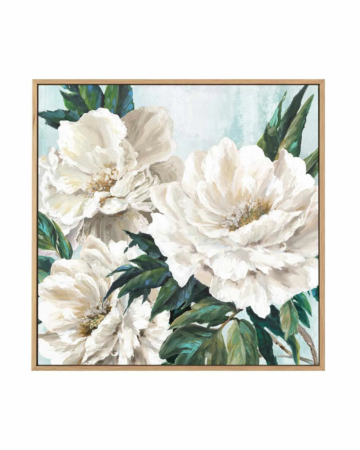 Freshly Bloomed II | Framed Canvas Art Print from Olive et Oriel where you can shop wallpaper and artworks online