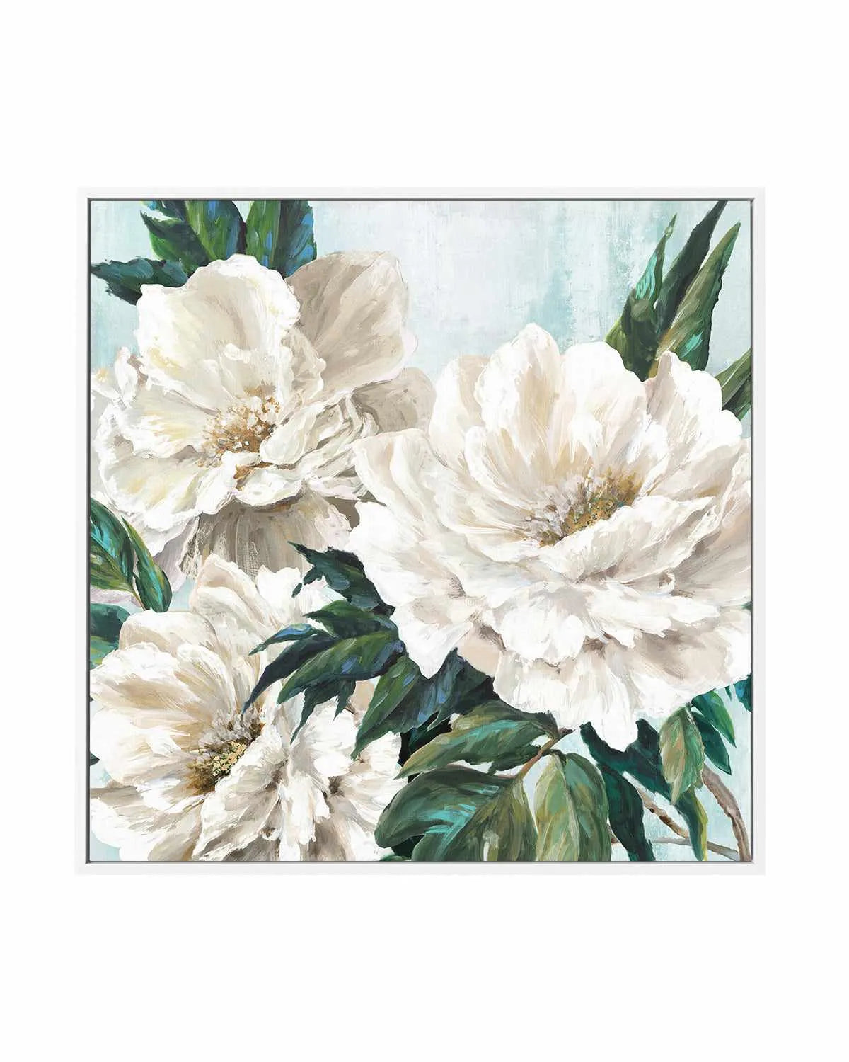 Freshly Bloomed II | Framed Canvas Art Print from Olive et Oriel where you can shop wallpaper and artworks online