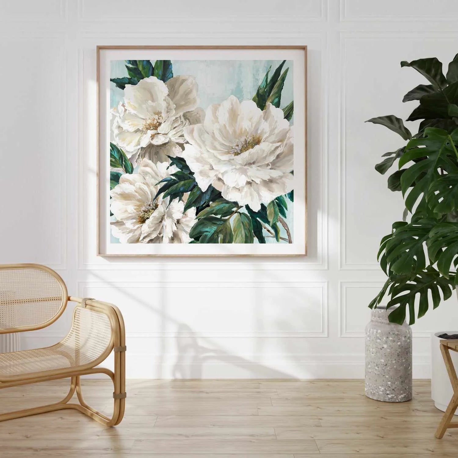 Freshly Bloomed II Art Print from Olive et Oriel where you can shop wallpaper and artworks online