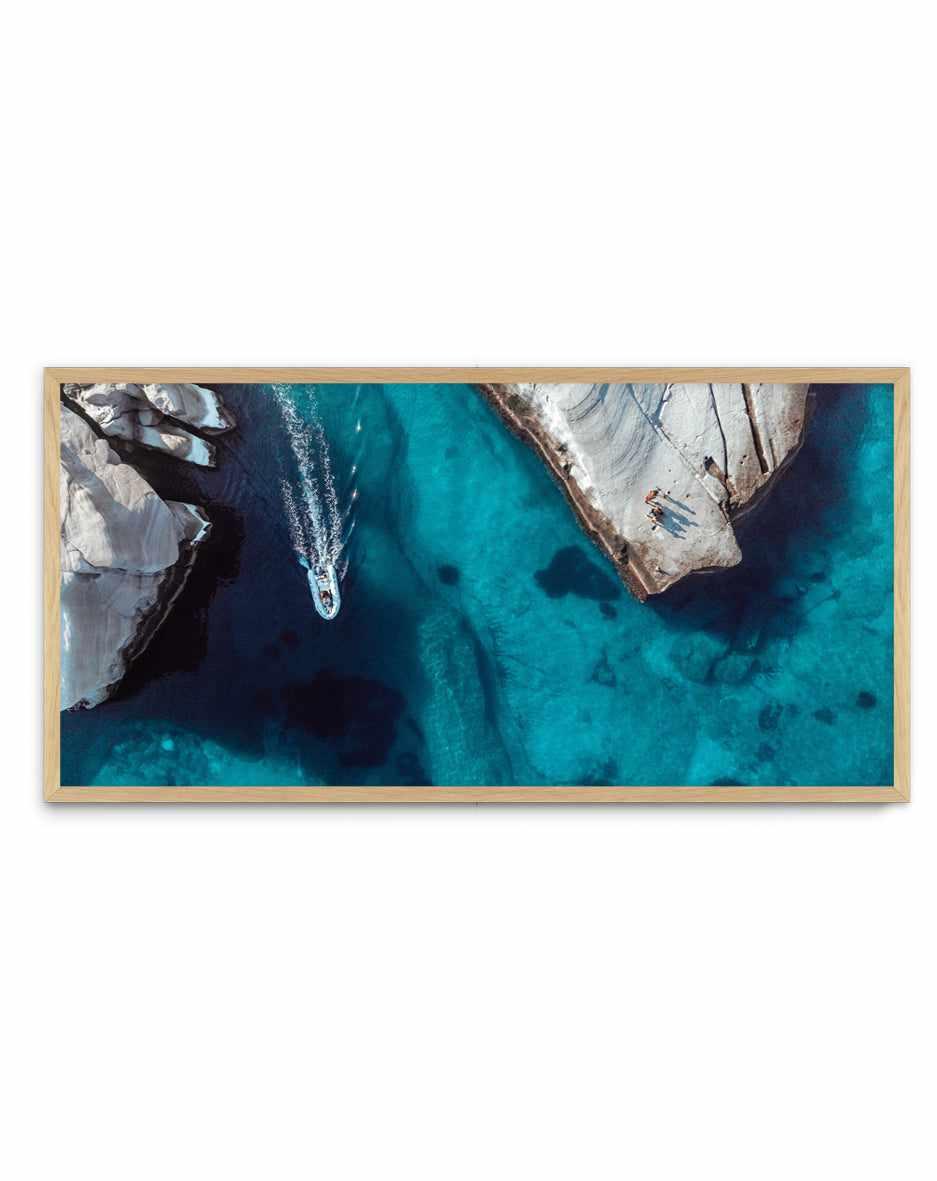 From Above Milos | Panoramic Art Print