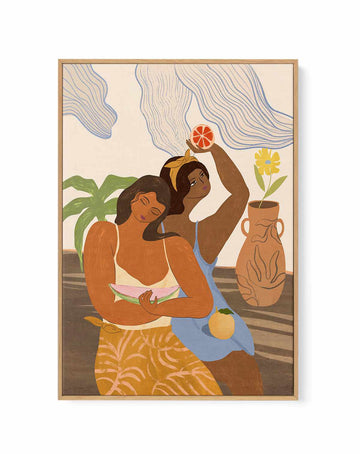Fruit Appreciation by Arty Guava | Framed Canvas Art Print from Olive et Oriel where you can shop wallpaper and artworks online