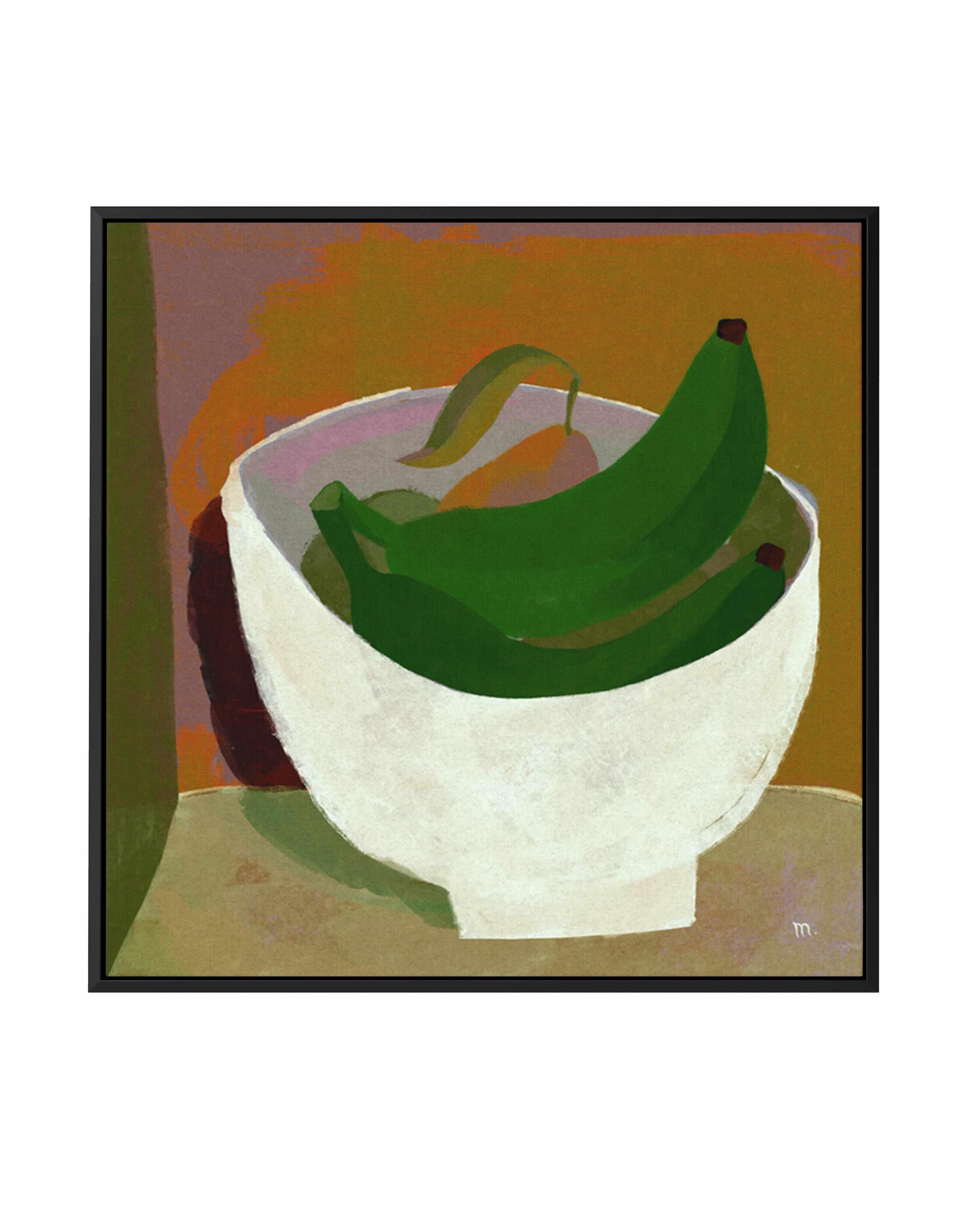 Fruit Bowl by Marco Marella | Framed Canvas Art Print from Olive et Oriel where you can shop wallpaper and artworks online