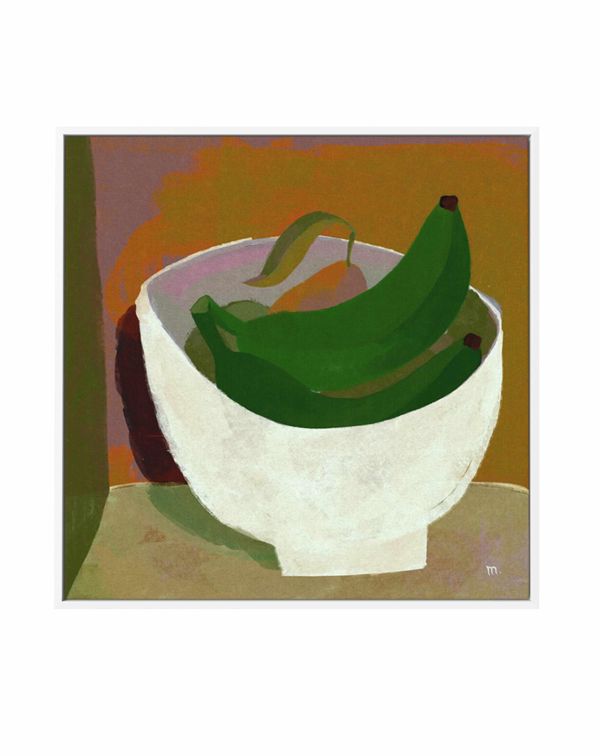 Fruit Bowl by Marco Marella | Framed Canvas Art Print from Olive et Oriel where you can shop wallpaper and artworks online