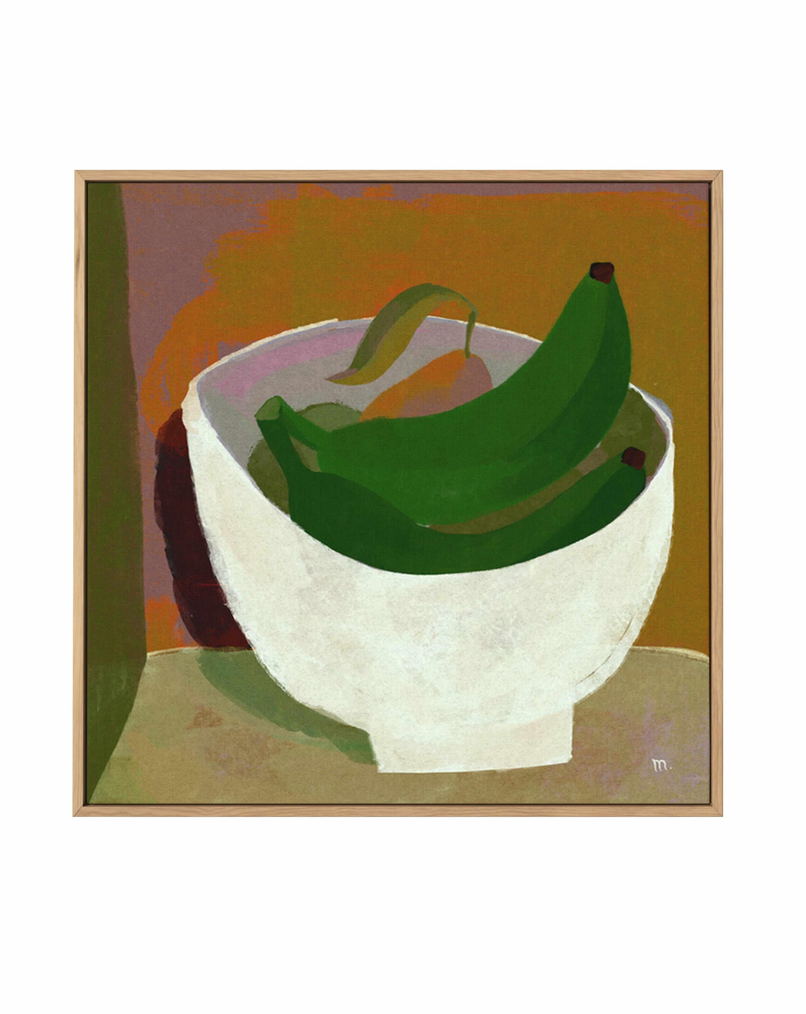 Fruit Bowl by Marco Marella | Framed Canvas Art Print from Olive et Oriel where you can shop wallpaper and artworks online